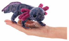 Load image into Gallery viewer, Folkmanis Black Axolotl Puppet