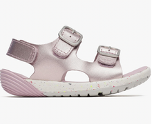 Load image into Gallery viewer, Merrell Bare Steps Sandal Lilac/Metallic