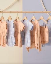Load image into Gallery viewer, Rylee + Cru Summer Terry Set Cherry Bows