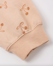 Load image into Gallery viewer, Rylee + Cru Summer Terry Set Cherry Bows