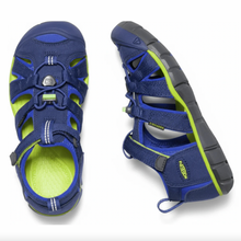 Load image into Gallery viewer, Keen Seacamp II CNX Blue Depths/Chartreuse