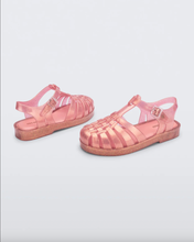 Load image into Gallery viewer, Mini Melissa Possession Shiny In Pearly Pink Kids Sandal