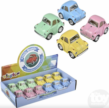 Load image into Gallery viewer, Volkswagen Beetle Die-Cast Toy Car – 2" Pastel Colors