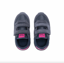 Laden Sie das Bild in den Galerie-Viewer, Saucony Jazz Hook & Loop Navy Pink Kleinkinder-Sneaker