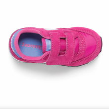 Laden Sie das Bild in den Galerie-Viewer, Saucony Jazz Hook & Loop Magenta Pink Kleinkinder-Sneaker