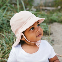 Load image into Gallery viewer, Jan & Jul Light Pink Cotton Baby Sun Cap