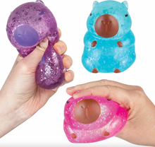 Laden Sie das Bild in den Galerie-Viewer, ORB Sparklee Sugar Swap Glitter Capybara Squishy Stress Toy