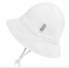Load image into Gallery viewer, White Cozy Cotton Baby Bucket Hats
