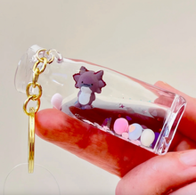 Load image into Gallery viewer, Axolotl Floaty Keychain Charm