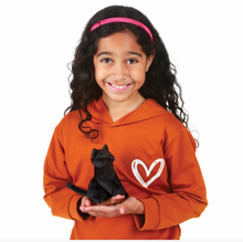 Load image into Gallery viewer, Folkmanis Mini Black Cat Finger Puppet