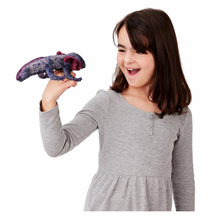 Load image into Gallery viewer, Folkmanis Black Axolotl Puppet