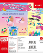 Load image into Gallery viewer, Klutz Paint & Peel Jelly Stickers Glitter Goals