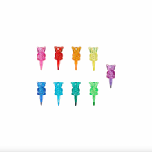 Load image into Gallery viewer, Ooly Bunch O' Bears Gummy Bear Stacking Crayons