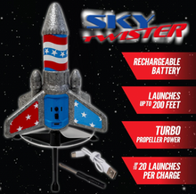Laden Sie das Bild in den Galerie-Viewer, Thin Air Brands Hyper Drive Sky Twister Rocket