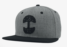 Load image into Gallery viewer, Oaklandish Classic Snapback One Size Grey/Black