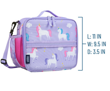 Load image into Gallery viewer, Wildkin Unicorn Eco Lunch Box