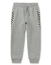 Load image into Gallery viewer, Tea Collection Stripe Out Joggers Med Heather Grey Size 9-12m
