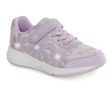 Load image into Gallery viewer, Stride Rite Light Up Glimmer Sneaker Lavender