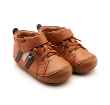 Load image into Gallery viewer, Old Soles Away Pave Tan / Navy / Gris Size 4 Infant/Toddler