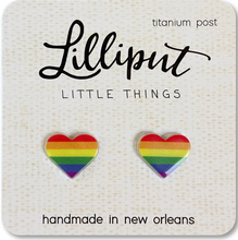 Load image into Gallery viewer, Lilliput Little Things Pride Earrings