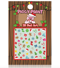 Laden Sie das Bild in den Galerie-Viewer, Piggy Paint 3D Christmas Cutie Nagelkunst