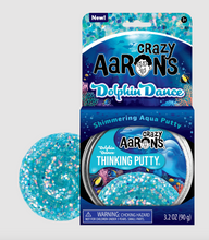 Load image into Gallery viewer, Crazy Aaron's Dolphin Dance Thinking Putty