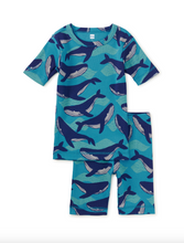 Load image into Gallery viewer, Tea Collection In Your Dreams Pajama Set Humpback Whale