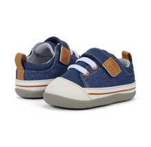 Load image into Gallery viewer, See Kai Run Stevie Mini Navy Denim