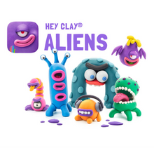 Load image into Gallery viewer, Fat Brain Toys Hey Clay Aliens