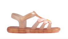 Load image into Gallery viewer, Mini Melissa Hip Bloomy Baby Jelly Sandal Pearlish Brown Pink