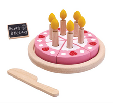 Load image into Gallery viewer, Plan Toys Birthday Cake Set