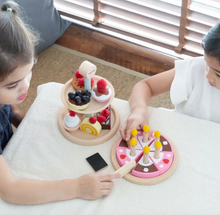 Load image into Gallery viewer, Plan Toys Birthday Cake Set