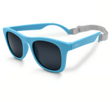 Load image into Gallery viewer, Jan & Jul Urban Xplorer Sunglasses Black Lenses Sky Blue