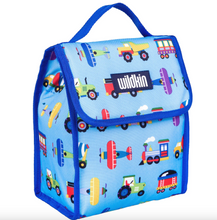 Load image into Gallery viewer, Wildkin Trains, Planes & Trucks Lunch Bag