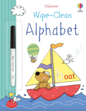 Load image into Gallery viewer, Usborne Wipe-Clean Alphabet Book