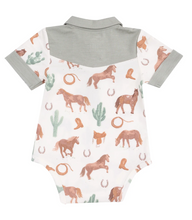 Load image into Gallery viewer, Angel Dear Western Horses Bodysuit