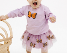 Load image into Gallery viewer, Angel Dear Monarch Butterflies And Milkweed Tutu Skirt