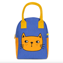 Load image into Gallery viewer, Fluf Zipper Lunch Bag Kitty
