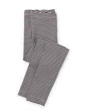 Load image into Gallery viewer, Tea Collection Striped Leggings Jet Black Size 3T