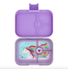 Load image into Gallery viewer, Yumbox Leakproof Sandwich Friendly Bento Box Lavande Purple (Unicorn)