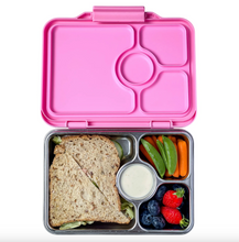 Load image into Gallery viewer, Yumbox Prêt Leakproof Stainless Steel Bento Versailles Pink