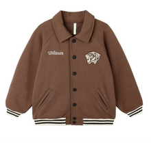 Load image into Gallery viewer, Rylee + Cru French Terry Bomber West Coast Wildcats