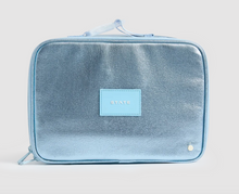 Load image into Gallery viewer, State Bags Metallic Rodgers Lunch Box Blue