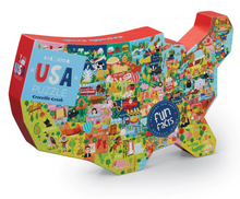 Load image into Gallery viewer, Crocodile Creek USA Puzzle 200 Piece