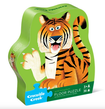 Load image into Gallery viewer, Crocodile Creek Wild Kingdom Floor Puzzle 36 Pieces