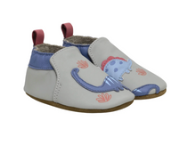 Load image into Gallery viewer, Robeez Dino Pals Grey