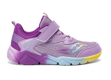 Load image into Gallery viewer, Saucony Big Kids Flash LE Lilac Size 13.5M
