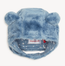 Load image into Gallery viewer, Magnetic Me Winter Sky Minky Magnetic Bear Hat