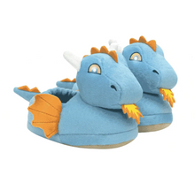 Load image into Gallery viewer, Robeez Drago Light Up Slippers Teal