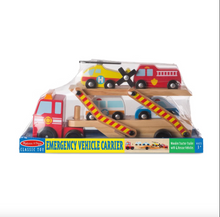 Load image into Gallery viewer, Melissa & Doug Emergency Vehicle Carrier